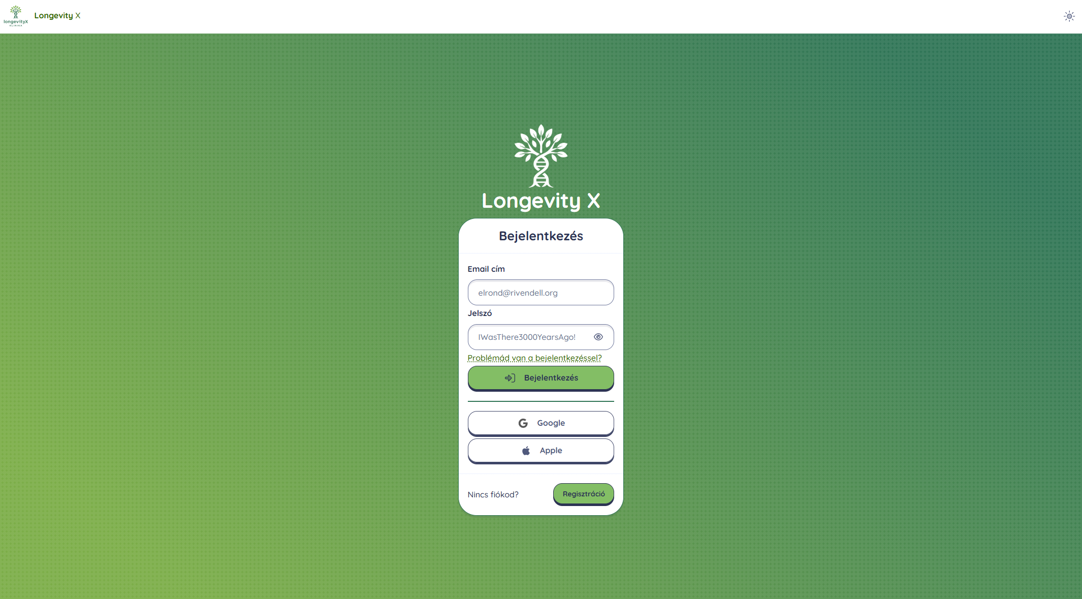 Longevity X